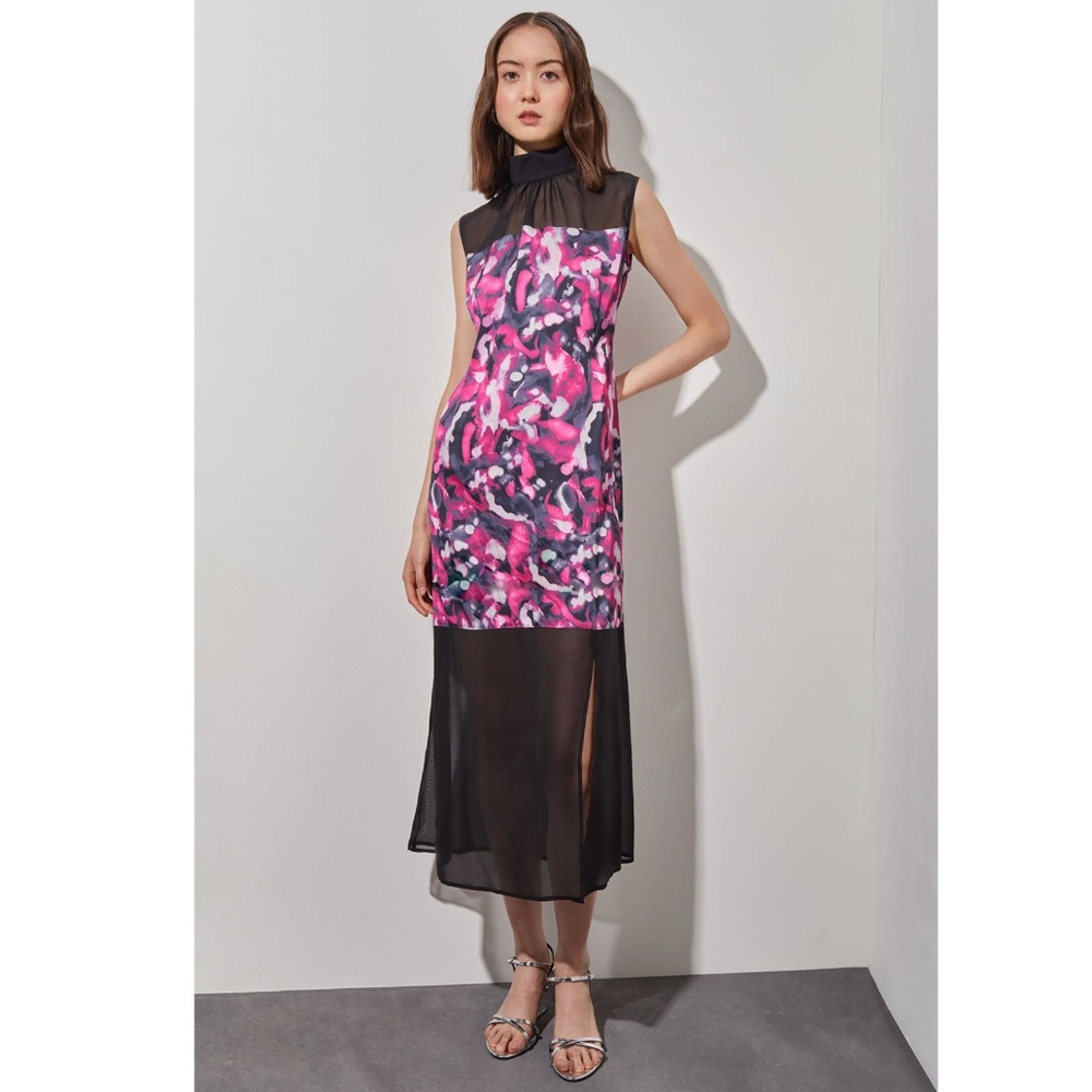 Ming Wang: Midi Sheath Dress (NWT)
